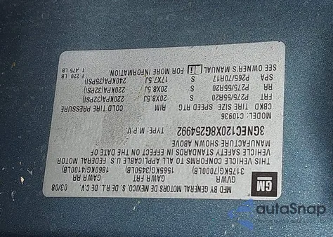 2008 Chevrolet Avalanche 1500 Lt z USA, uszkodzony, nr VIN 3GNEC120X8G254992